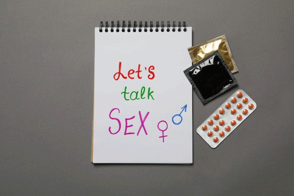 lets talk sex sign