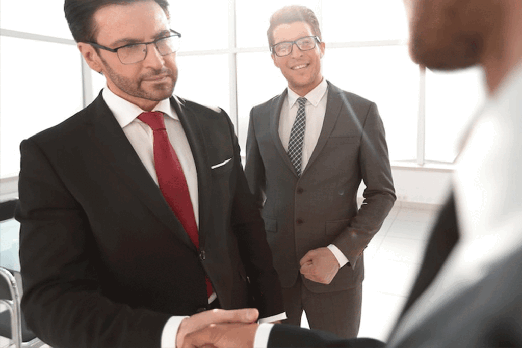 businessmen introductions